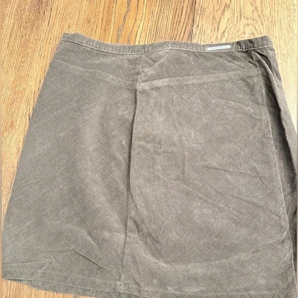 Calvin Klein Brown Corduroy Skirt Juniors Sz 11 NWT (see desc) AS - Picture 6 of 8